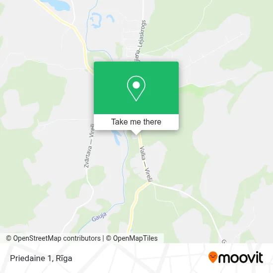 Priedaine 1 map