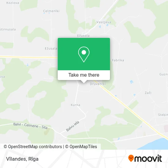 Vīlandes map