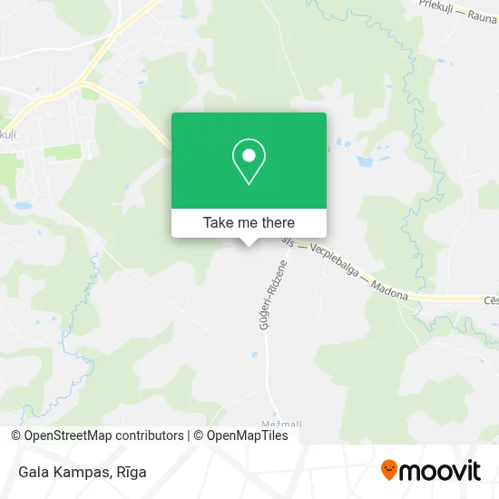 Gala Kampas map