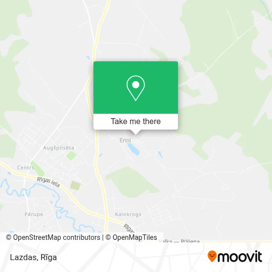 Lazdas map