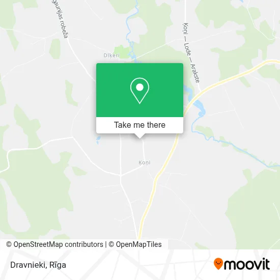 Dravnieki map