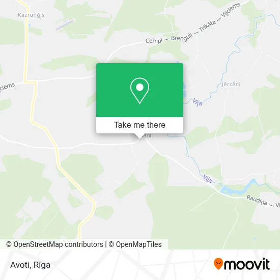Avoti map