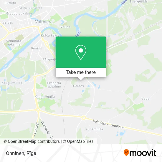Onninen map