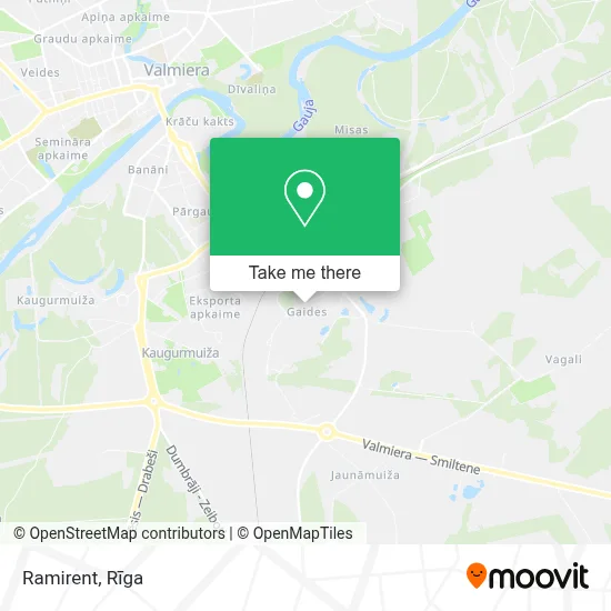 Ramirent map