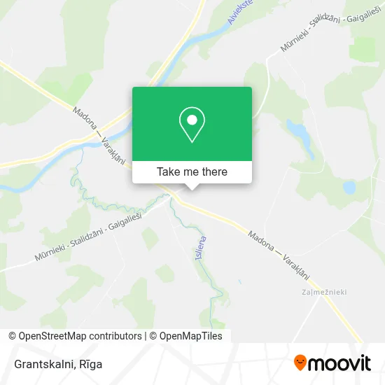 Grantskalni map