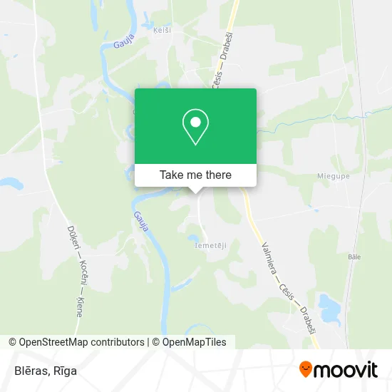Blēras map