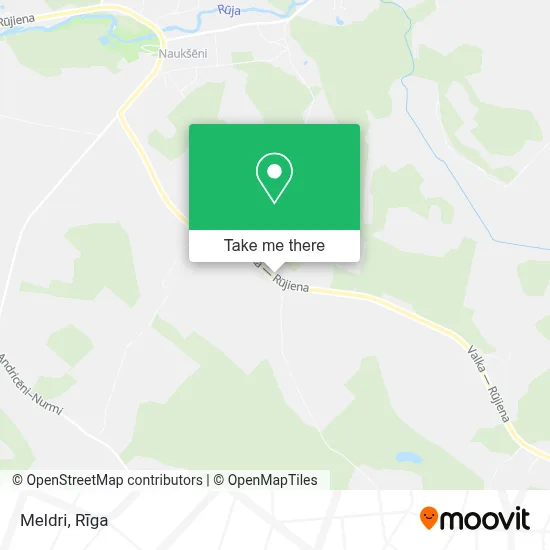 Meldri map