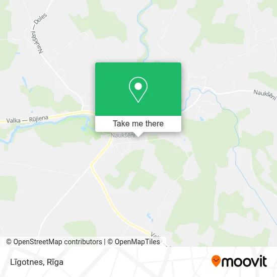 Līgotnes map