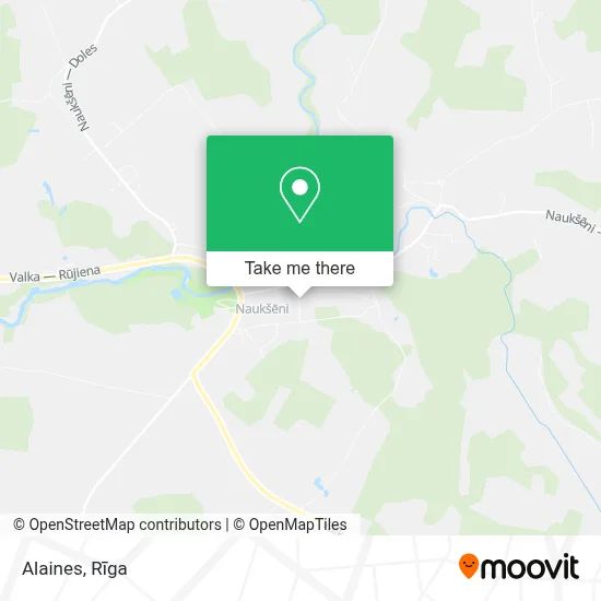 Alaines map