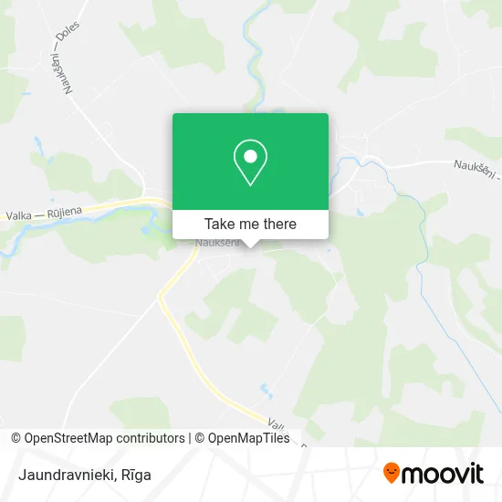 Jaundravnieki map