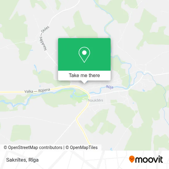 Saknītes map