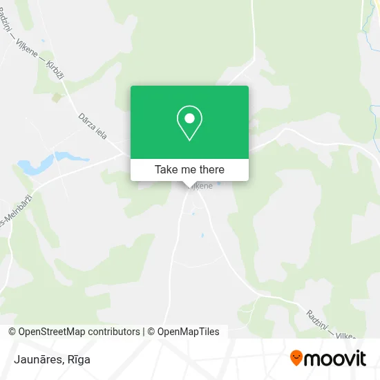 Jaunāres map