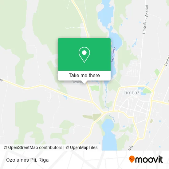 Ozolaines Pii map