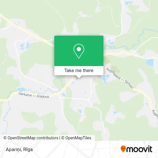 Apariņi map