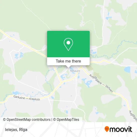 Ielejas map