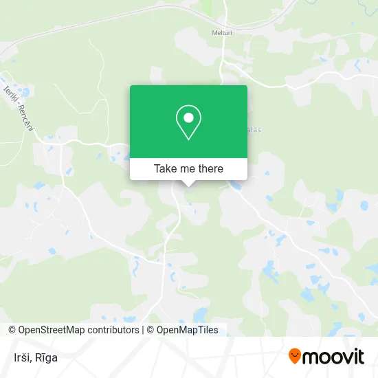 Irši map