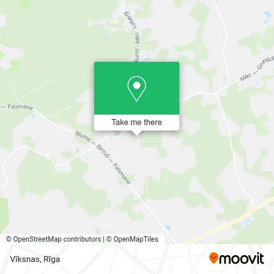 Vīksnas map
