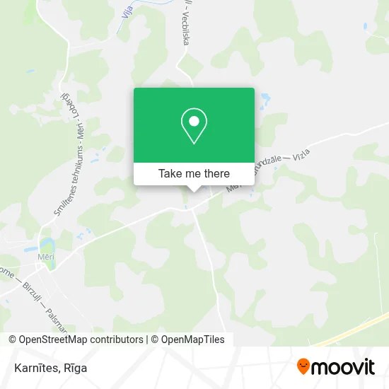 Karnītes map