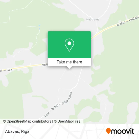 Abavas map