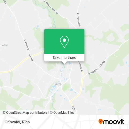 Grīnvaldi map