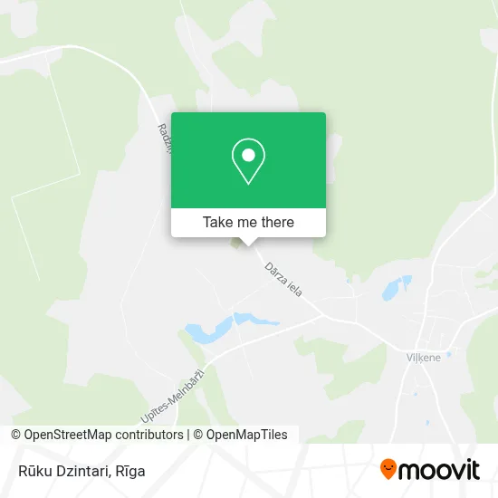 Rūku Dzintari map