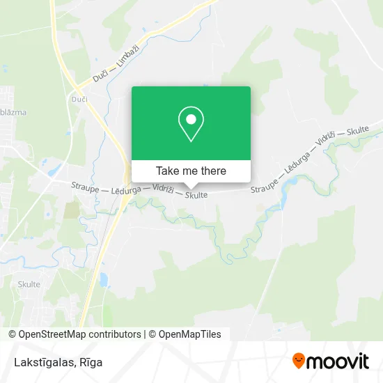 Lakstīgalas map