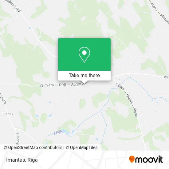 Imantas map