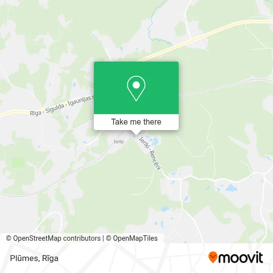 Plūmes map