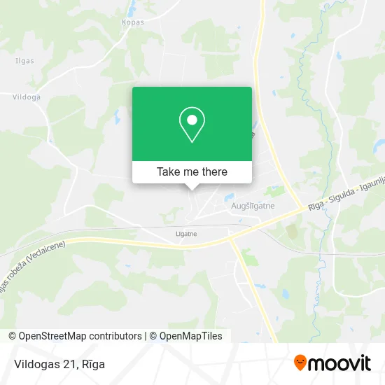 Vildogas 21 map