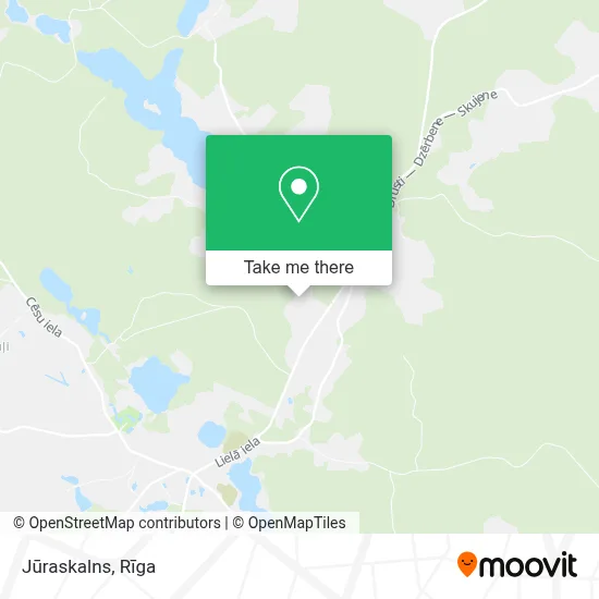 Jūraskalns map
