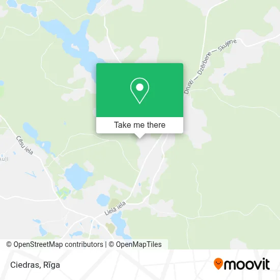 Ciedras map