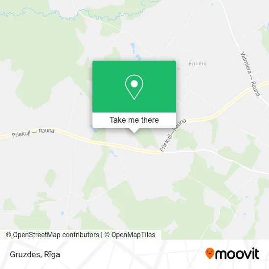 Gruzdes map