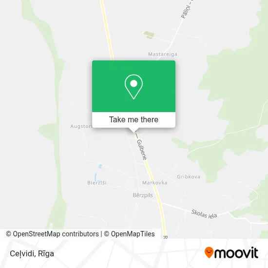 Ceļvidi map