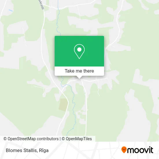 Blomes Stallis map
