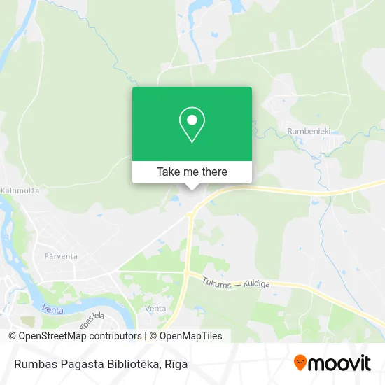 Rumbas Pagasta Bibliotēka map