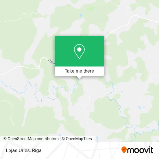 Lejas Urles map