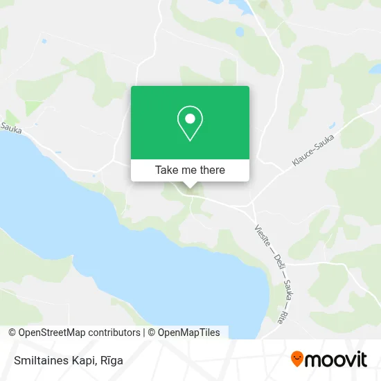 Smiltaines Kapi map