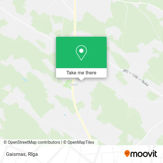 Gaismas map