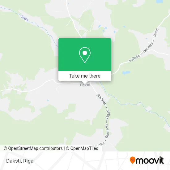 Daksti map