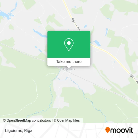 Līgciems map