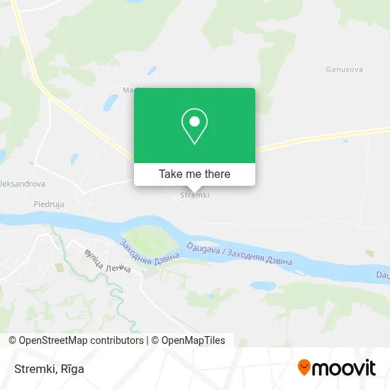 Stremki map