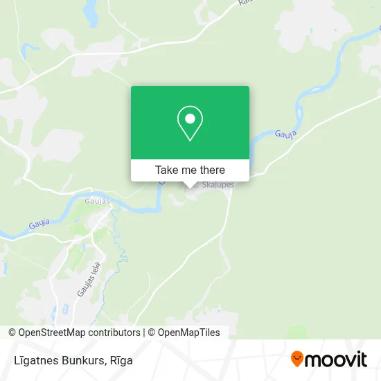 Līgatnes Bunkurs map