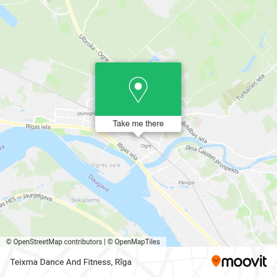 Teixma Dance And Fitness map