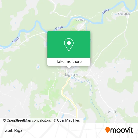 Zeit map