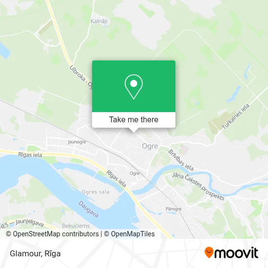Glamour map