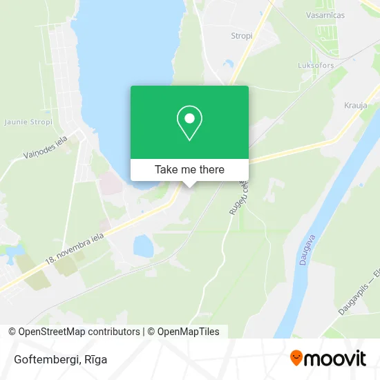 Goftembergi map