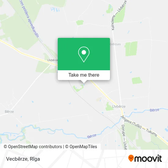 Vecbērze map
