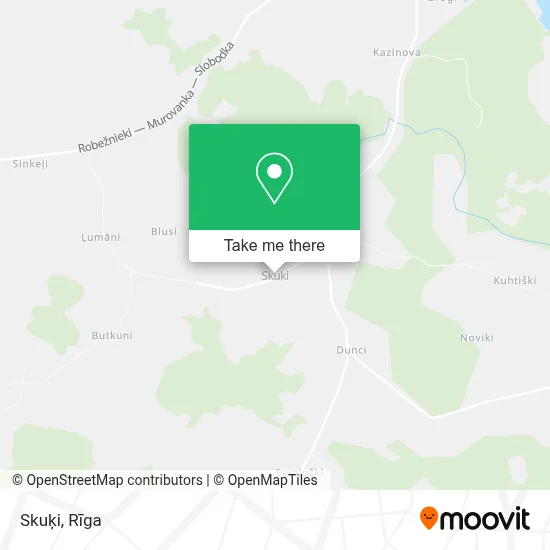 Skuķi map