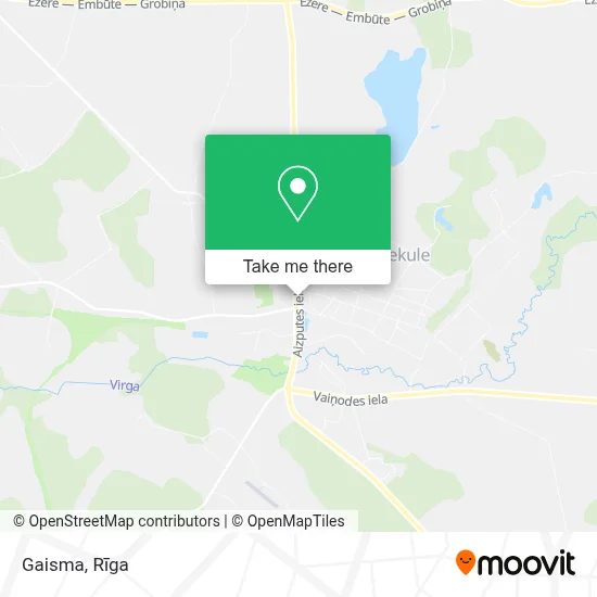 Gaisma map