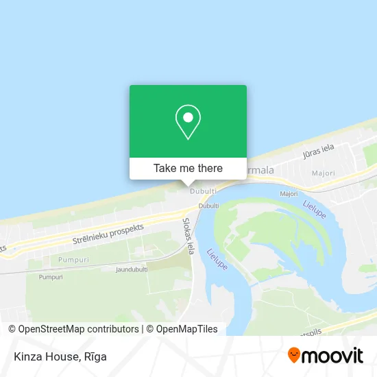 Kinza House map